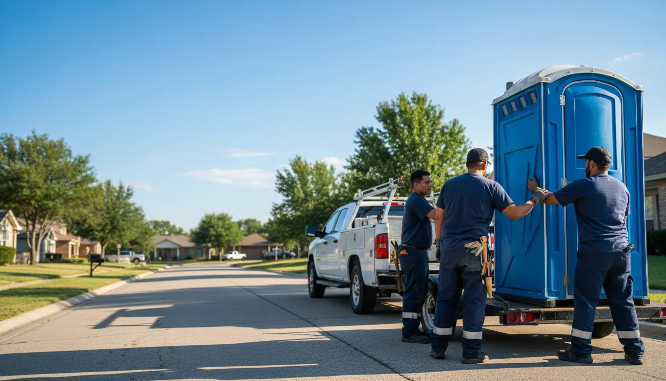 Portable Toilet Rental in Fork, MD near me